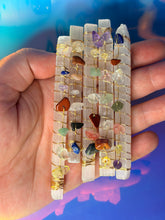 Load image into Gallery viewer, Selenite chakra wands