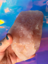 Load image into Gallery viewer, Large raw rose quartz