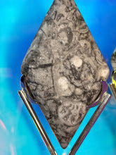 Load image into Gallery viewer, Shell jasper diamond with stand