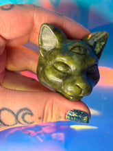 Load image into Gallery viewer, Serpentine Sphynx bastet cat head