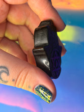 Load image into Gallery viewer, Obsidian hamsa hand