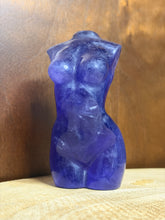 Load image into Gallery viewer, Purple fluorite goddess body