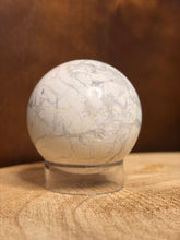Load image into Gallery viewer, White howlite sphere