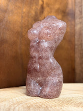 Load image into Gallery viewer, Strawberry quartz goddess body