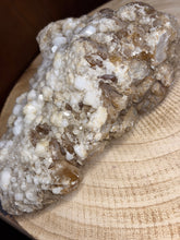 Load image into Gallery viewer, XL raw amber honey calcite sugar cluster
