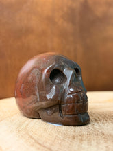 Load image into Gallery viewer, Red ocean jasper skull