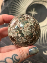 Load image into Gallery viewer, Cherry Blossom Agate Sphere
