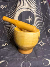 Load image into Gallery viewer, Bamboo mortar and pestle