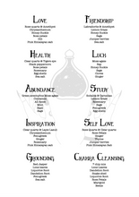 Load image into Gallery viewer, Magickal loose incense spell blends with crystals