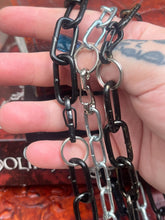 Load image into Gallery viewer, Stainless steel chunky punk chain choker necklace - The MoonPunkMagick Collection