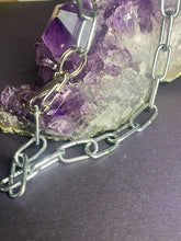 Load image into Gallery viewer, Stainless steel chunky punk chain choker necklace - The MoonPunkMagick Collection