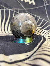 Load image into Gallery viewer, Very flashy high quality black moonstone crystal sphere