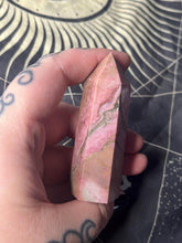 Load image into Gallery viewer, Rhodonite crystal tower