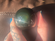 Load image into Gallery viewer, Rainbow obsidian crystal spheres