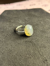 Load image into Gallery viewer, Moss agate oval rings
