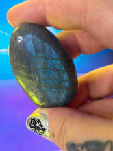 Load image into Gallery viewer, Small labradorite palm stone
