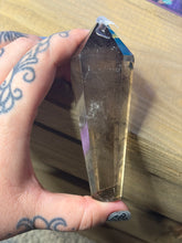 Load image into Gallery viewer, Smokey Quartz wand with free stand
