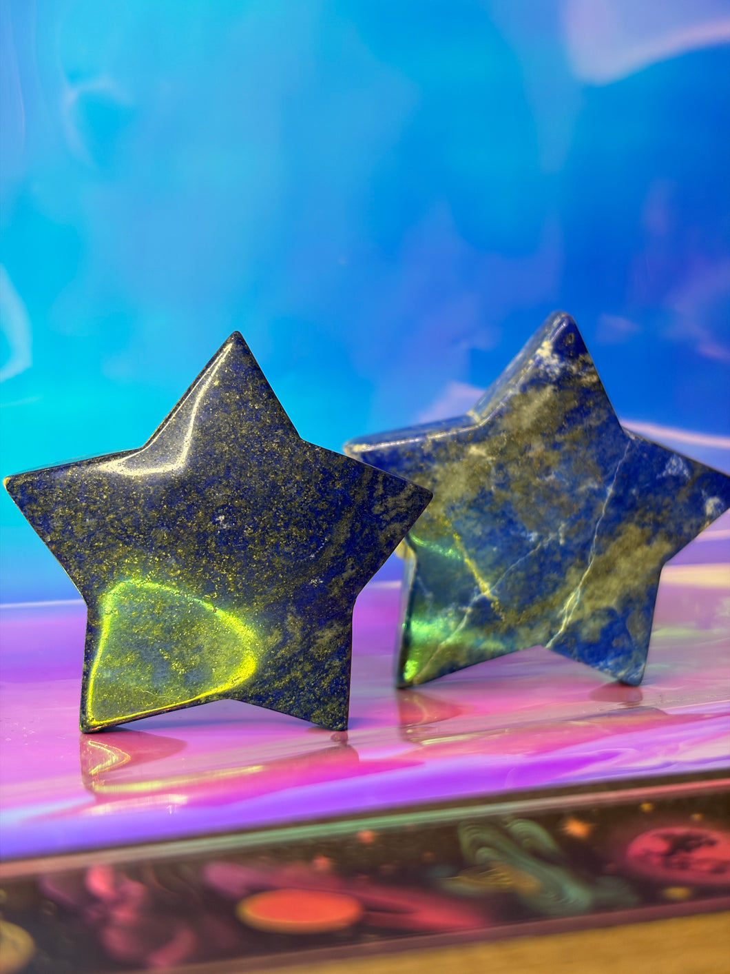 Lapis lazuli star