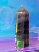 Load image into Gallery viewer, Rainbow fluorite tower C
