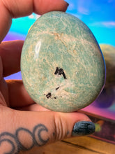 Load image into Gallery viewer, Amazonite palmstone
