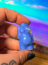 Load image into Gallery viewer, Blue opalite mini pregnancy body carving
