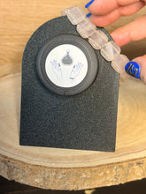 Load image into Gallery viewer, Flat rose quartz bead bracelet
