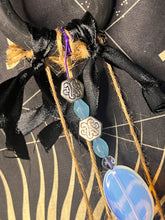 Load image into Gallery viewer, Sodalite and opalite witch bells
