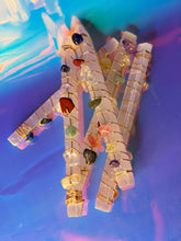 Load image into Gallery viewer, Selenite chakra wands
