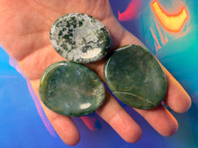 Load image into Gallery viewer, Moss agate worry stone

