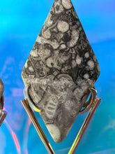 Load image into Gallery viewer, Shell jasper diamond with stand
