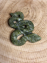 Load image into Gallery viewer, Green jade snake
