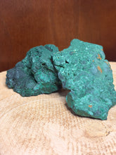 Load image into Gallery viewer, Raw velvet bubble malachite
