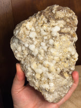 Load image into Gallery viewer, XL raw amber honey calcite sugar cluster
