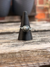 Load image into Gallery viewer, Handmade wire wrap ring - Larvakite
