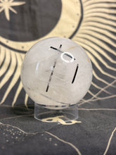 Load image into Gallery viewer, Tourmaline In Quartz Sphere
