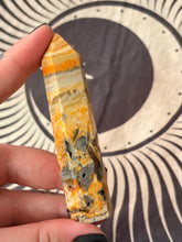 Load image into Gallery viewer, Bumblebee Yellow Jasper Tower
