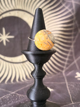 Load image into Gallery viewer, Crazy lace agate large coin adjustable ring
