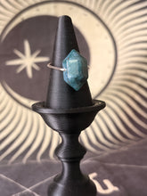 Load image into Gallery viewer, Ocean jasper double point adjustable ring
