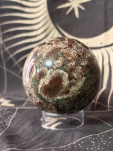 Load image into Gallery viewer, Cherry Blossom Agate Sphere
