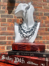 Load image into Gallery viewer, Stainless steel chunky punk chain choker necklace - The MoonPunkMagick Collection
