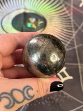 Load image into Gallery viewer, Pyrite crystal sphere
