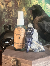 Load image into Gallery viewer, Crystal infused witchcraft ritual spray - Motivation and Inspiration Sodalite - MoonChild Magick Apothecary
