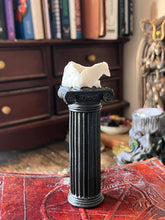 Load image into Gallery viewer, Taxidermy real animal bone gothic column spell candle holders
