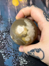 Load image into Gallery viewer, Flower agate sphere
