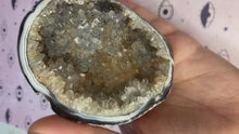 Load and play video in Gallery viewer, Rare Orca agate raw crystal geode
